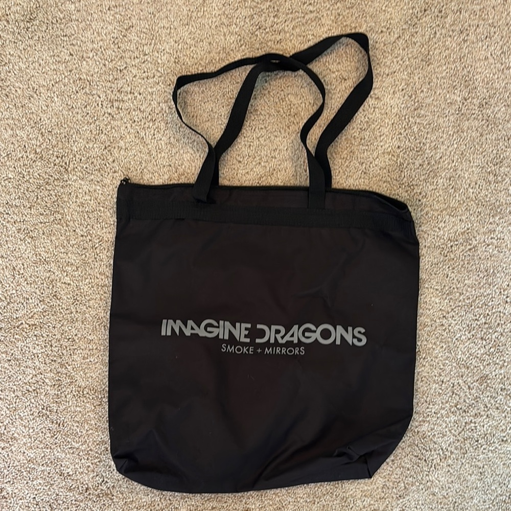 Imagine Dragons Black Tote Bag